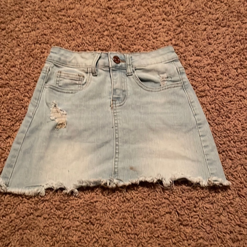 Denim Diva Girls Denim Skirt size 7